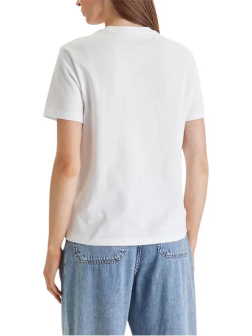 T-shirt con logo in paillettes Calvin Klein Jeans | LV044E215GYAA